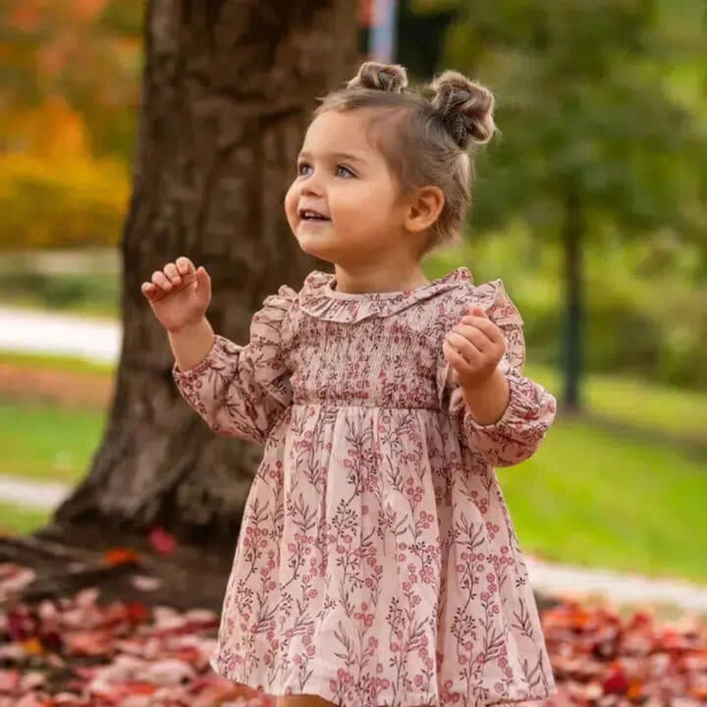 Autumn Floral Dress